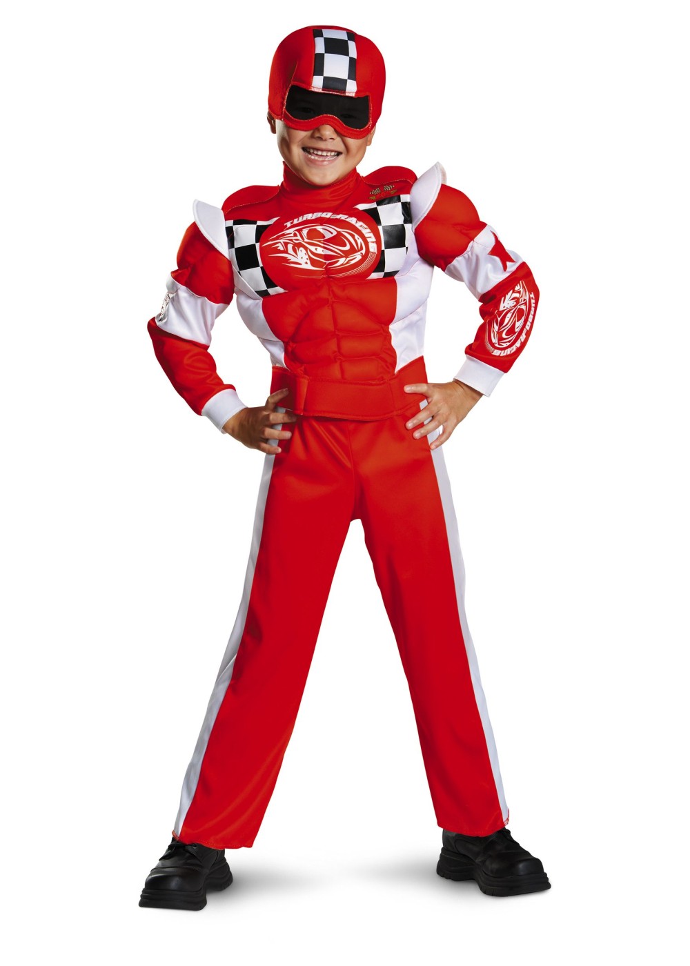 Boys Red Race Car Drive Costume