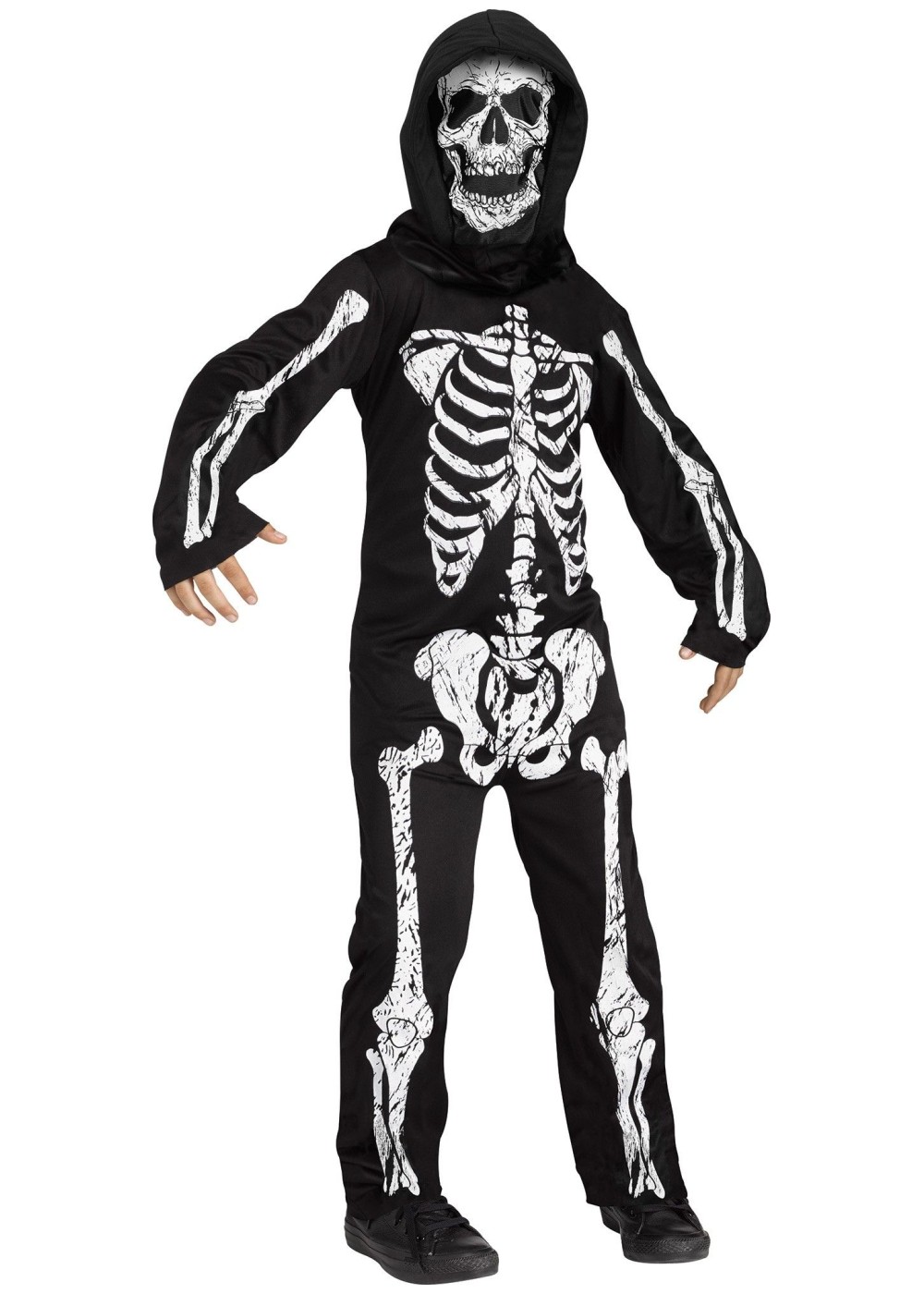 Skeleton Phantom Boys Costume - Scary Costumes