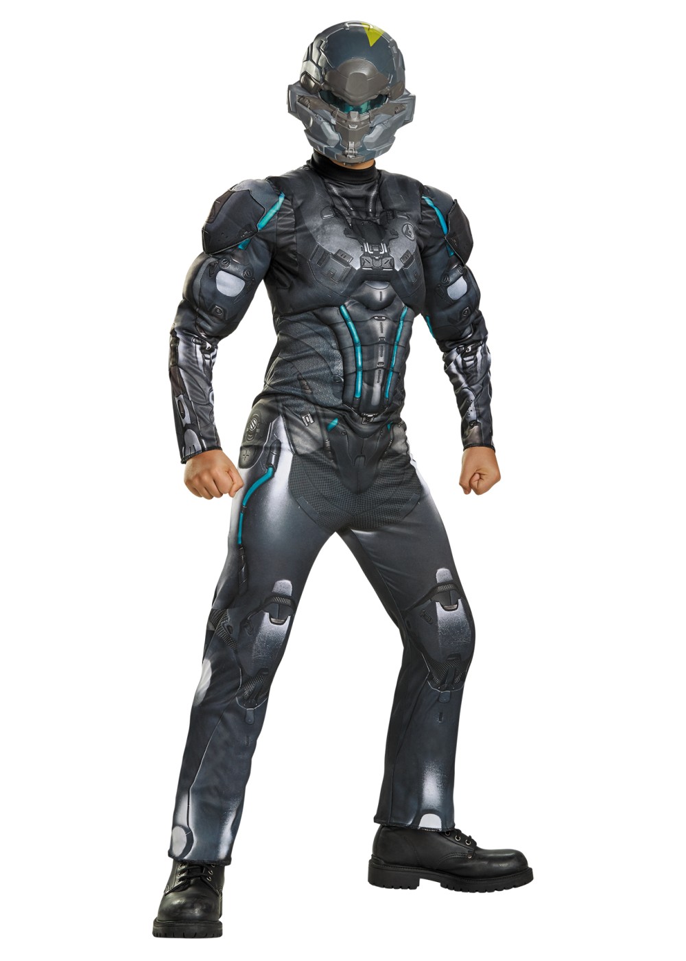 Halo Spartan Locke Muscle Boys Costume