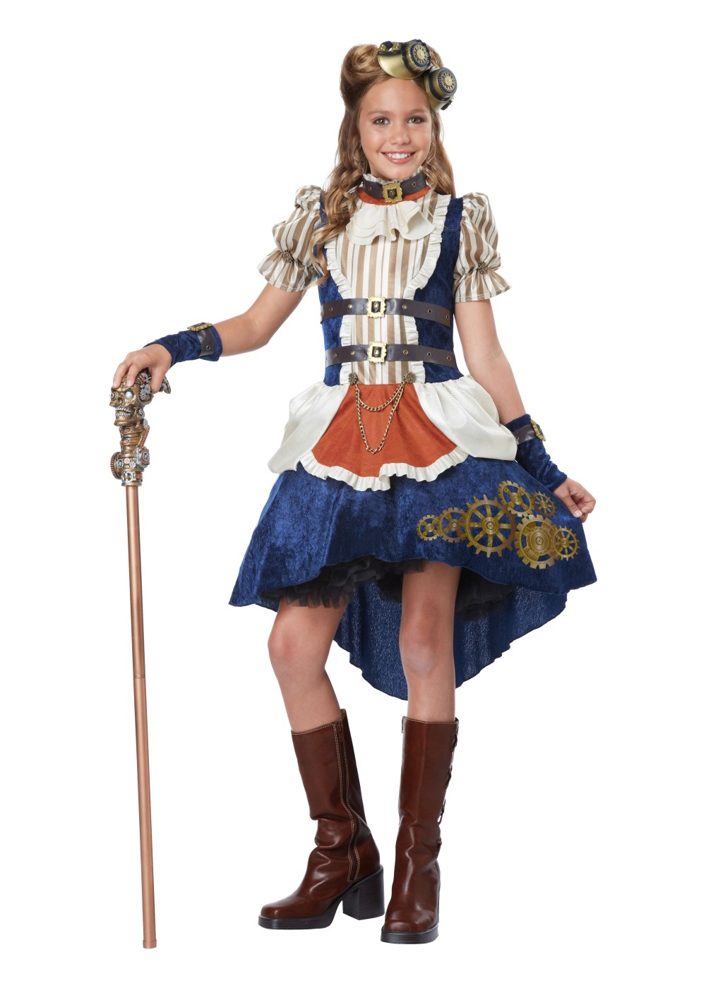 Kids Steampunk Fashion Girl Costume
