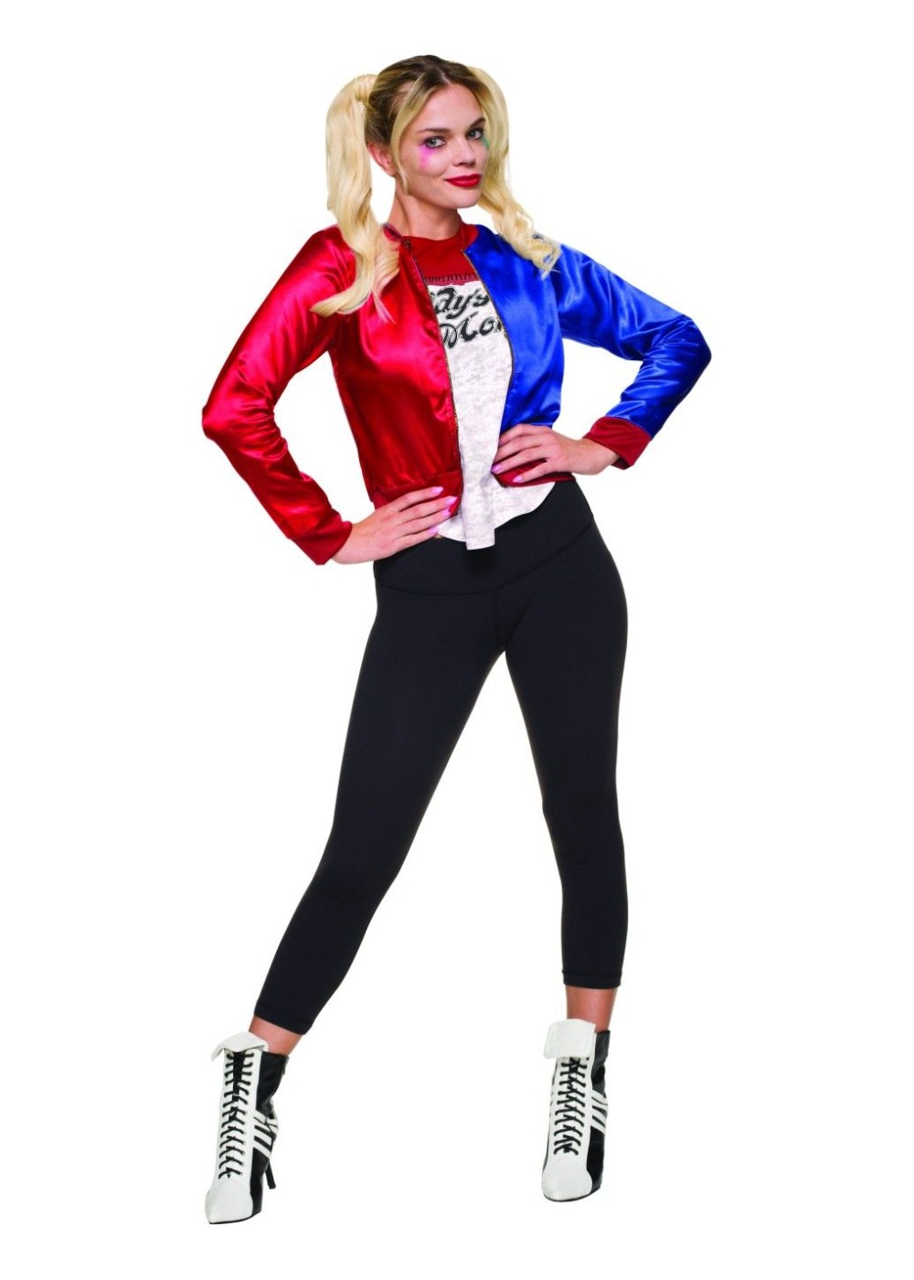 Suicide Squad Harley Quinn Women Costume And Wig