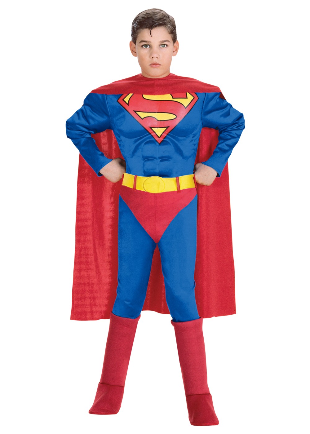 Superman Muscle Boys Costume