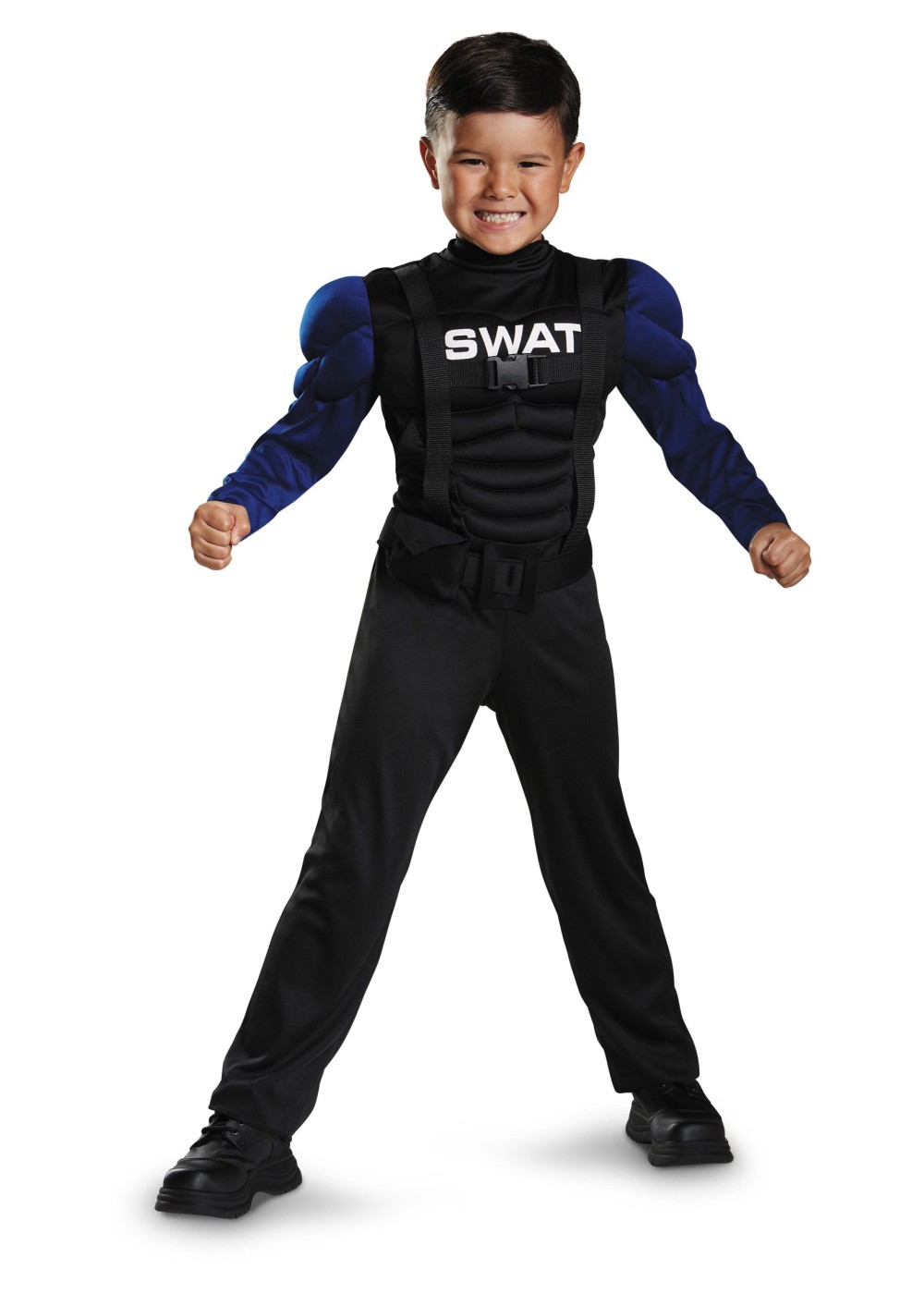 Swat Toddler Muscle Costume