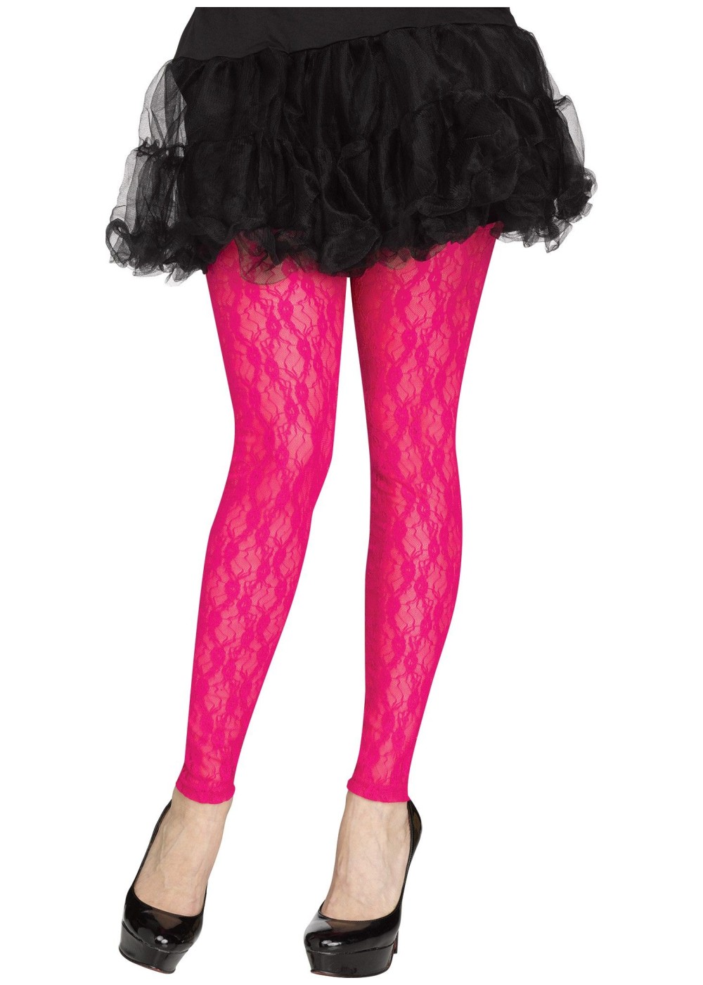 1980s Footless Pink Tights