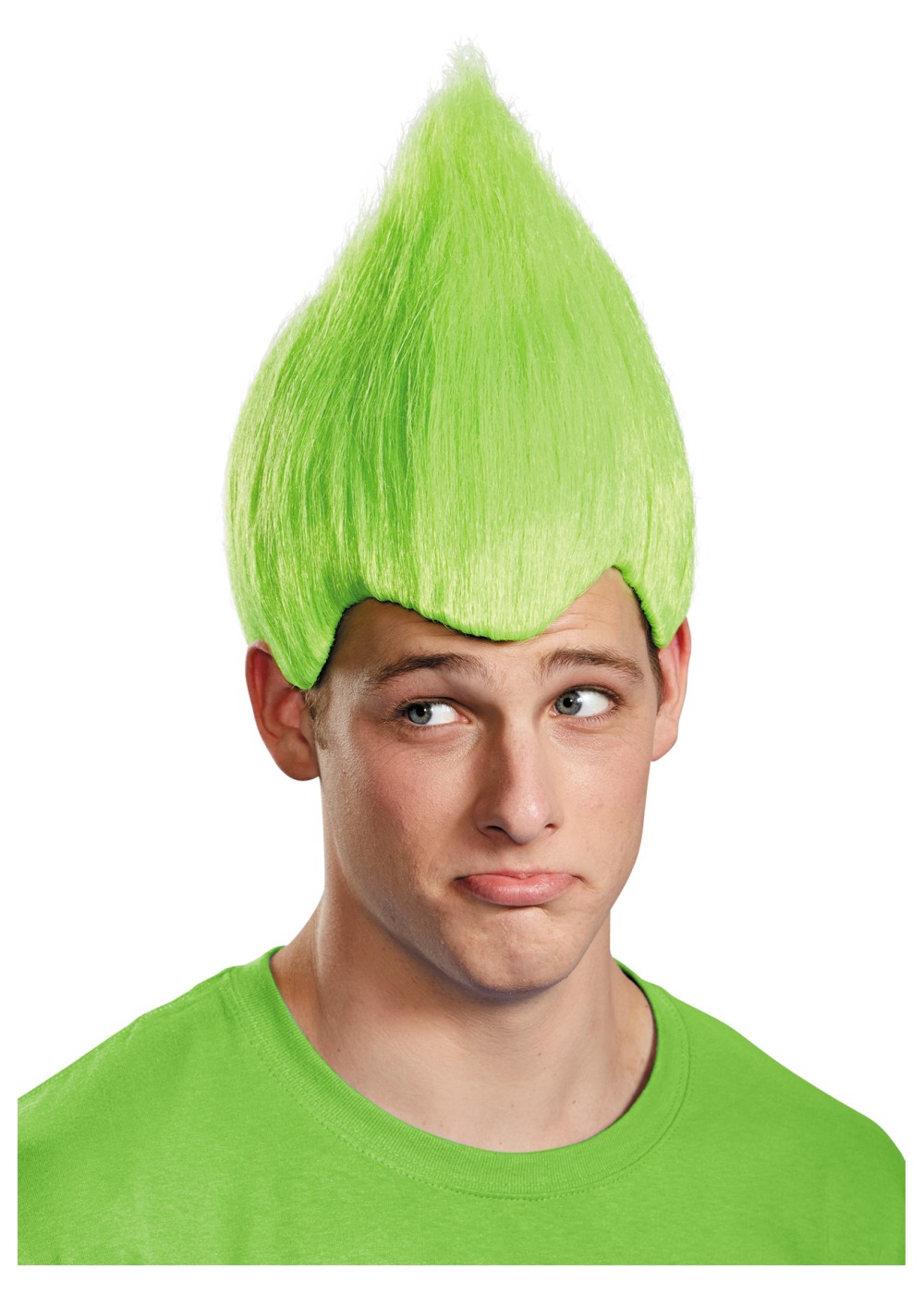 Green Wacky Troll Wig