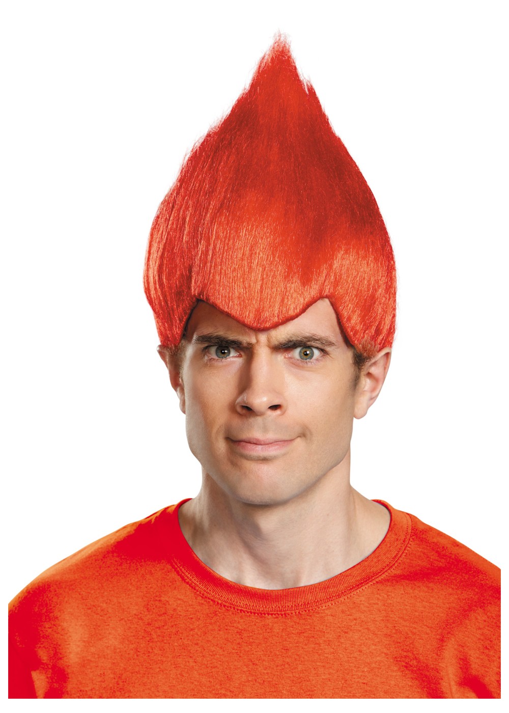 Red Wacky Troll Wig