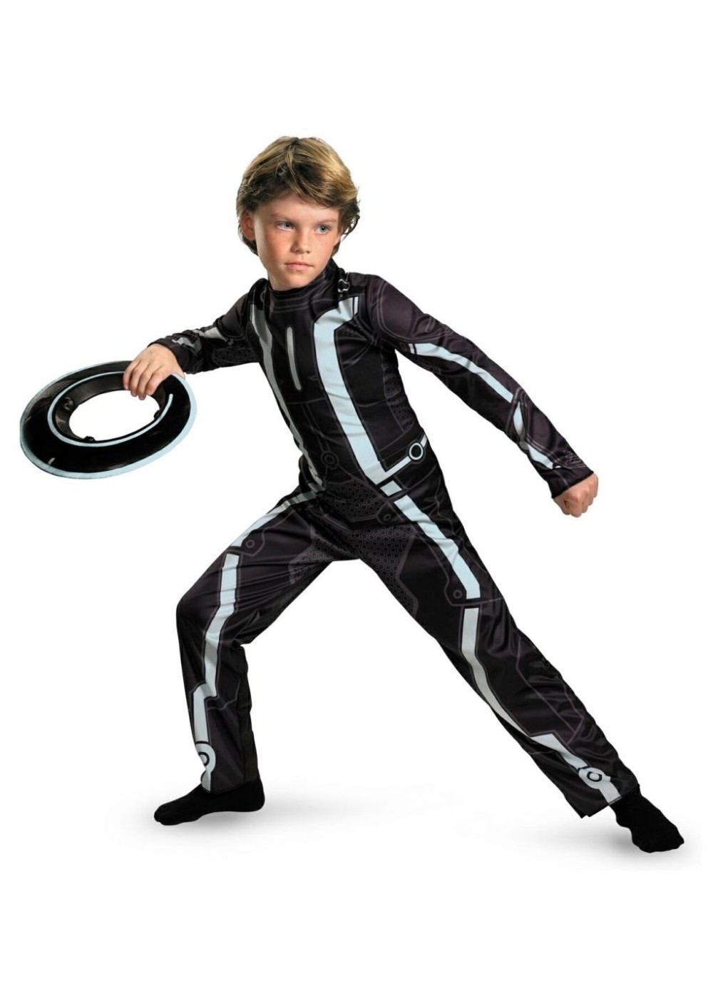 Disney Tron Legacy Movie Boys Costume And Disk Set