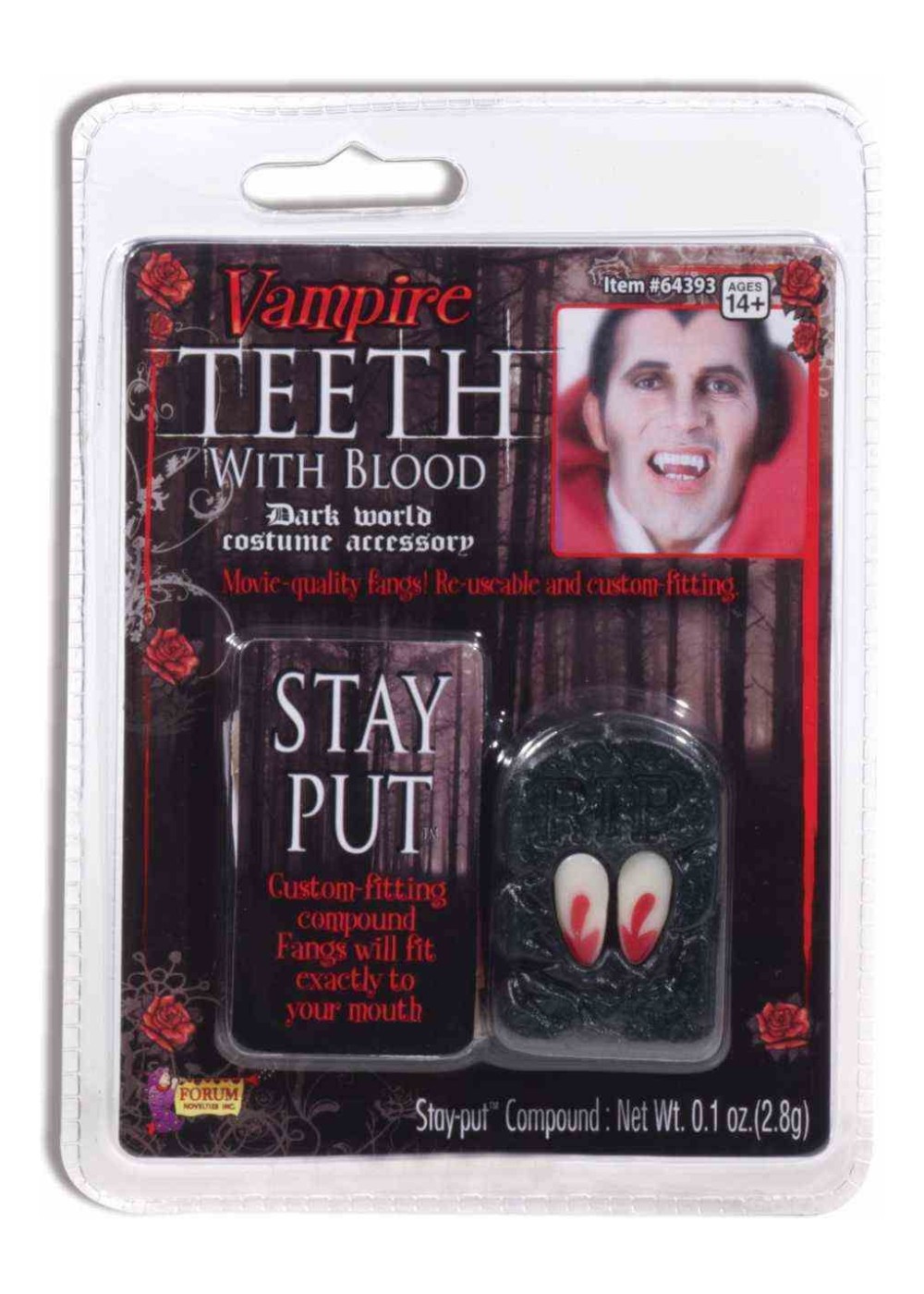 Vampire Fangs with Blood - Accessories