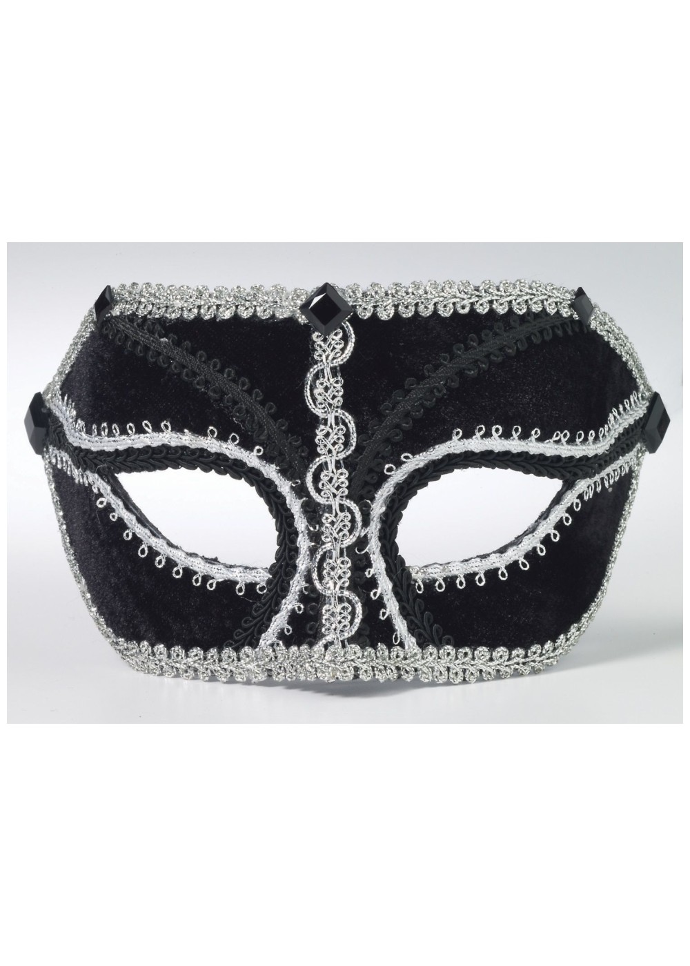 Venetian Glasses Silver Mask