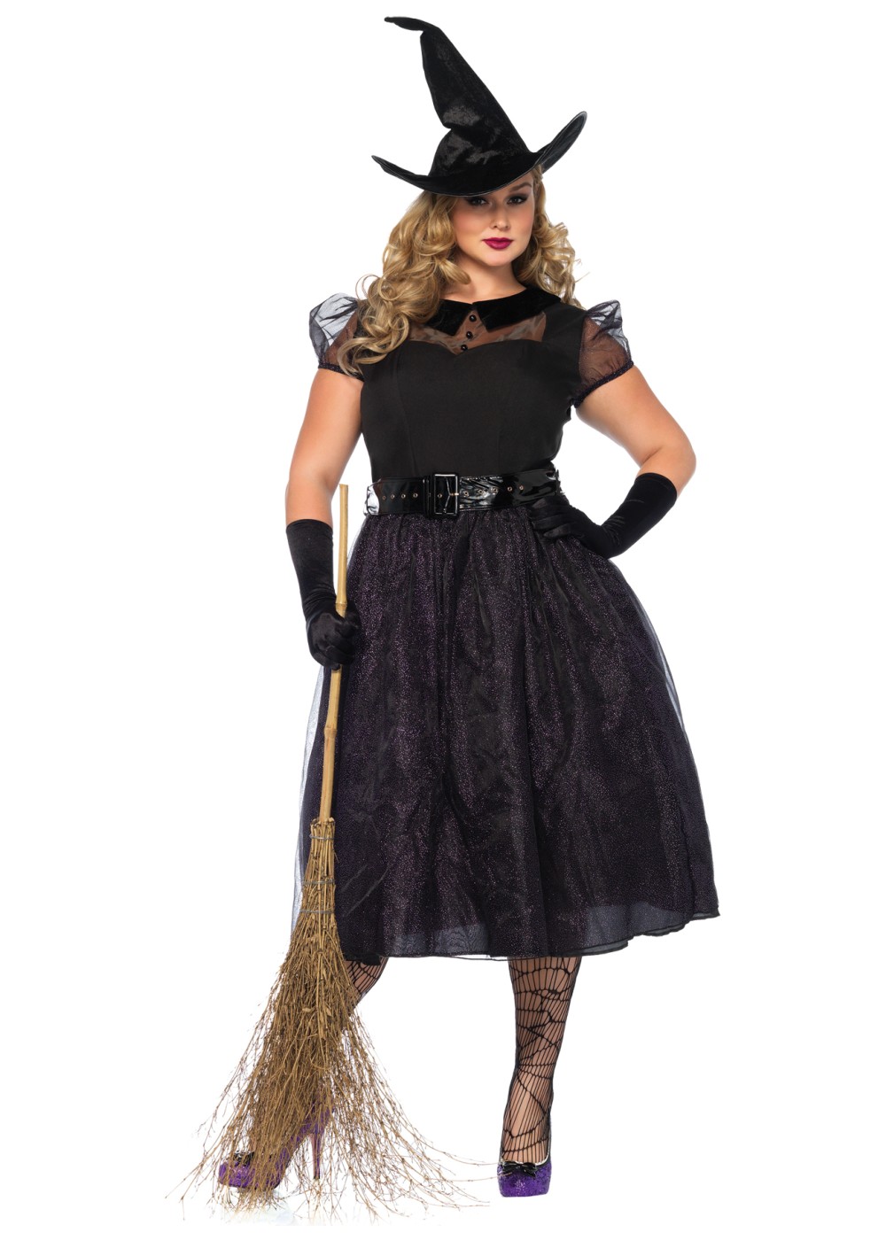 Witch Darling Spellcaster Plus Size Women Costume