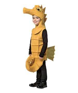 Boys Yellow Seahorse Costume