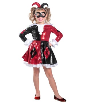 Girls Harley Quinn Costume - Superhero Costumes
