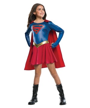 Girls Supergirl Costume