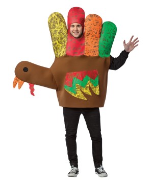 Adult Hand Turkey Costume