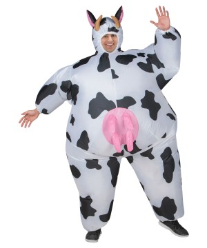 Inflatable Cow Costume