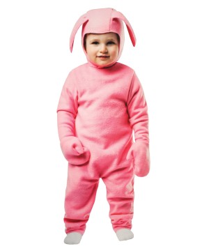 Pink Bunny Suit Toddler Girls Costume
