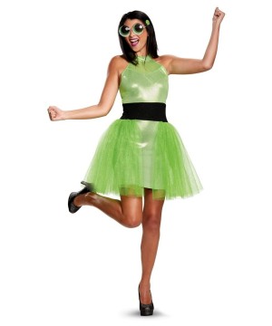 Powerpuff Girls Buttercup Womenscostume - TV Show Costumes