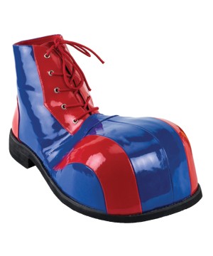 Red and Blue deluxe Clown Shoes