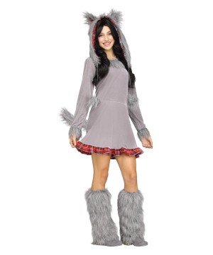 Wolf Cub Girls Teen Costume