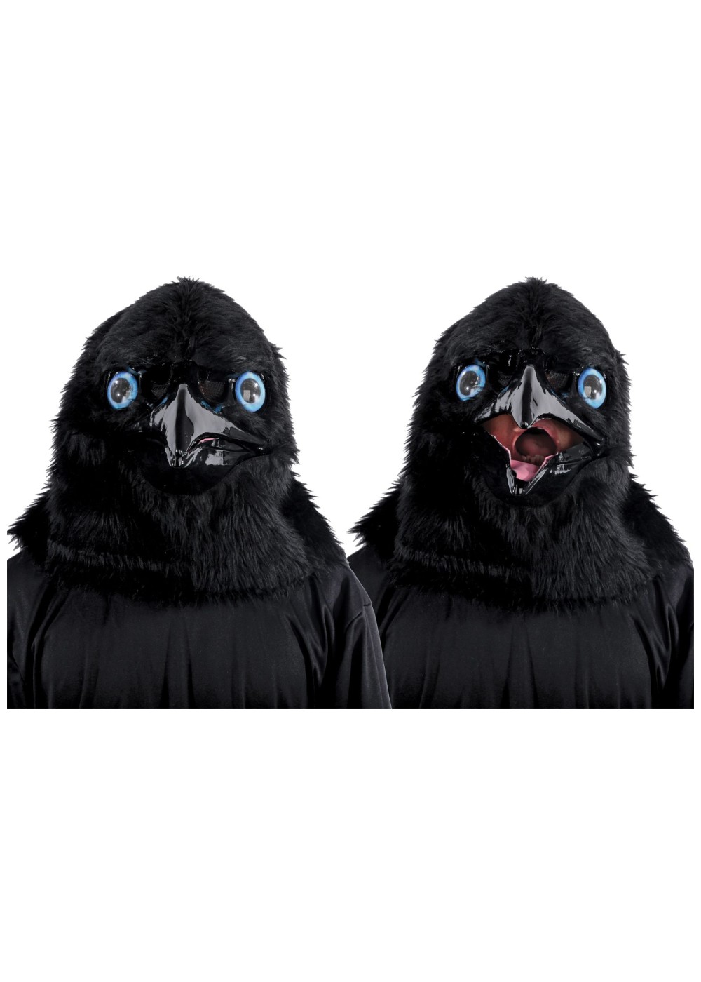Animated Animal Raven Mask
