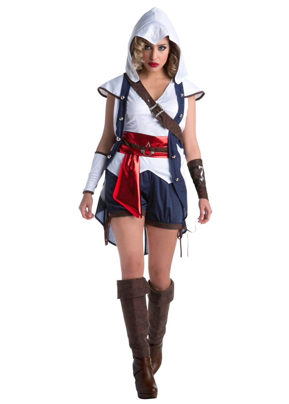 Assassins Creed Female Connor Costume Cosplay Costumes