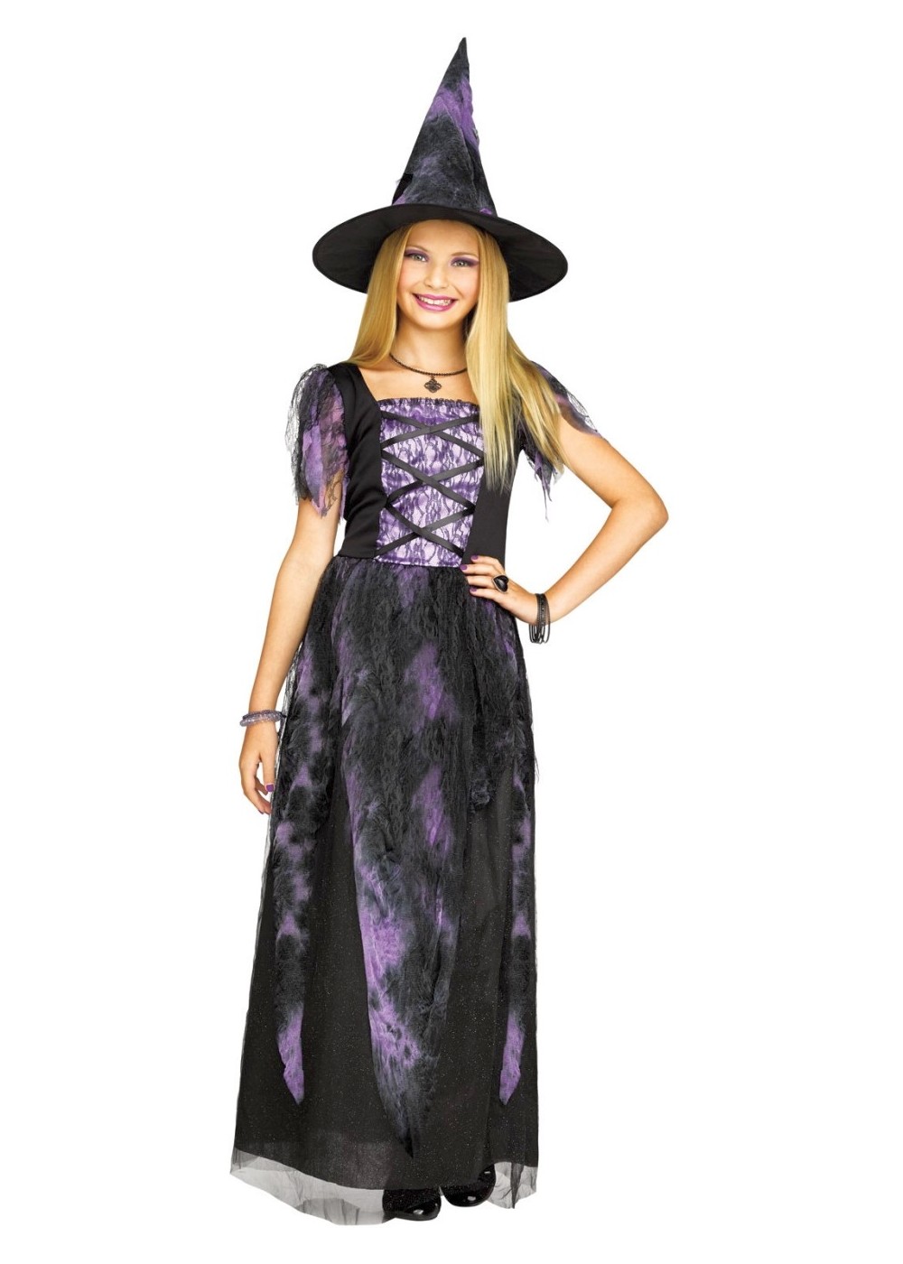 Kids Bewitching Witch Girls Costume
