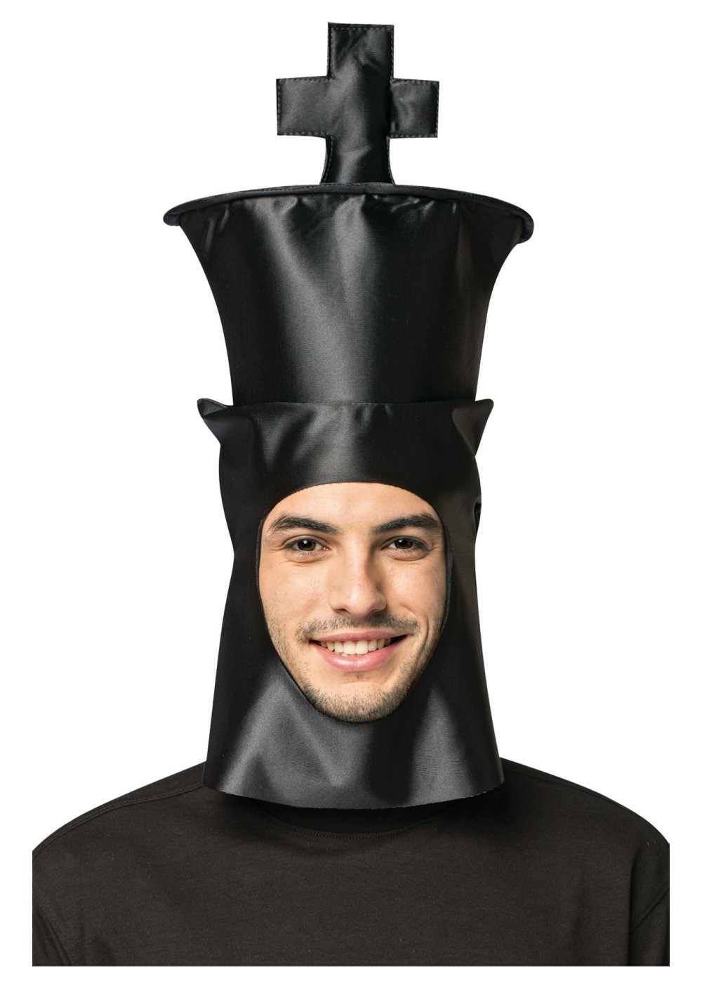 Black Chess King Headpiece