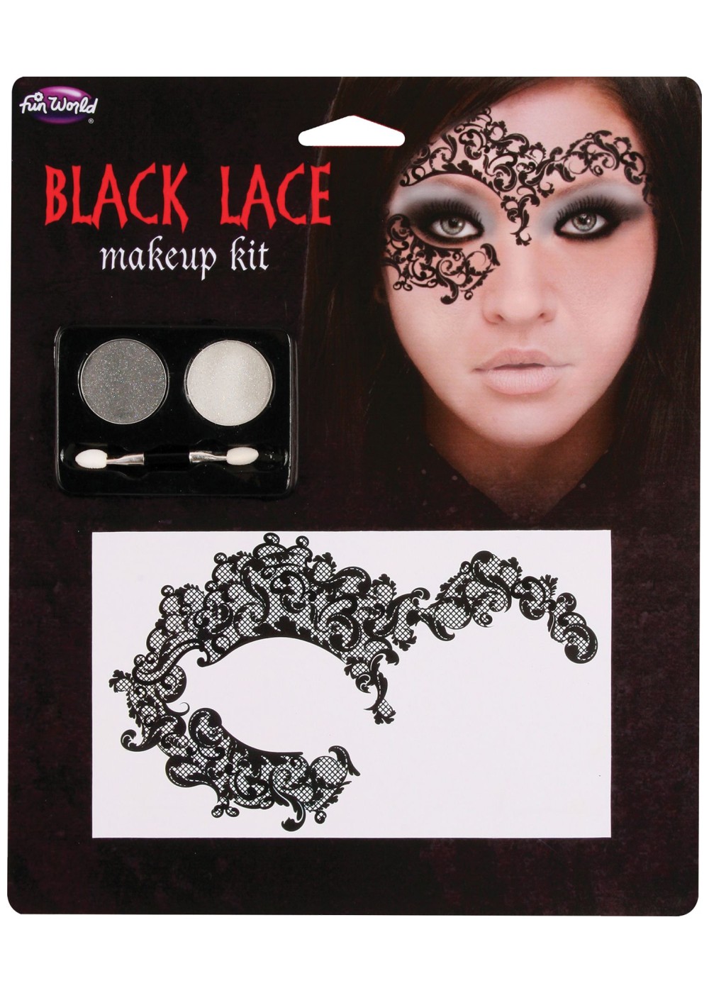 Black Lace Tattoo Makeup Kit