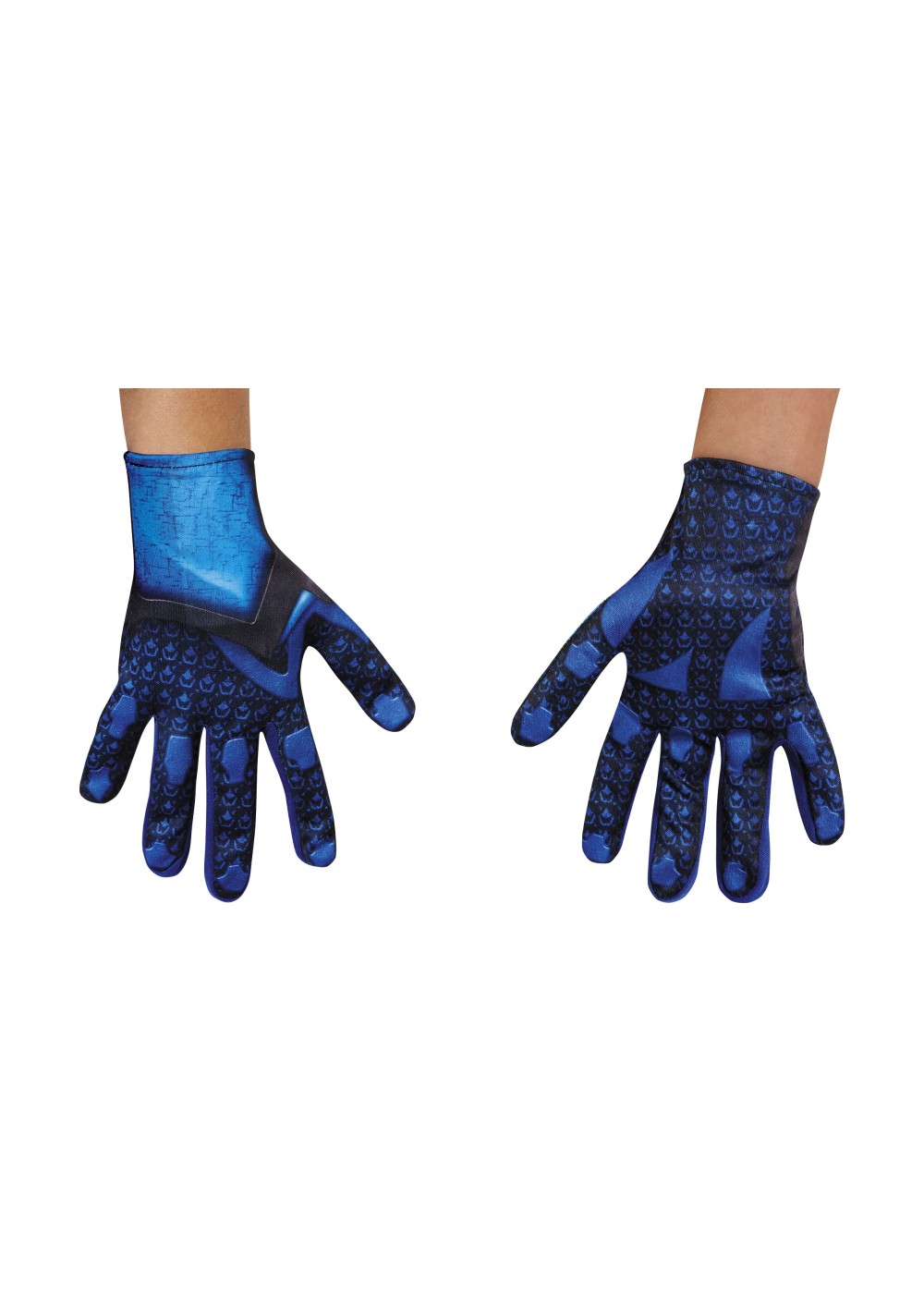 Blue Power Ranger Boys Costume Gloves