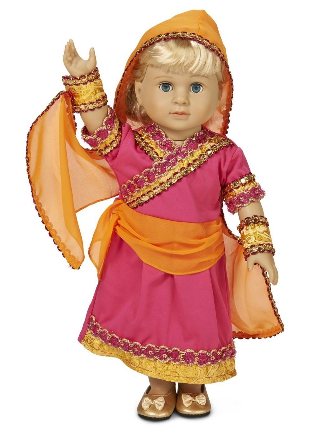 Kids Bollywood Doll Costume