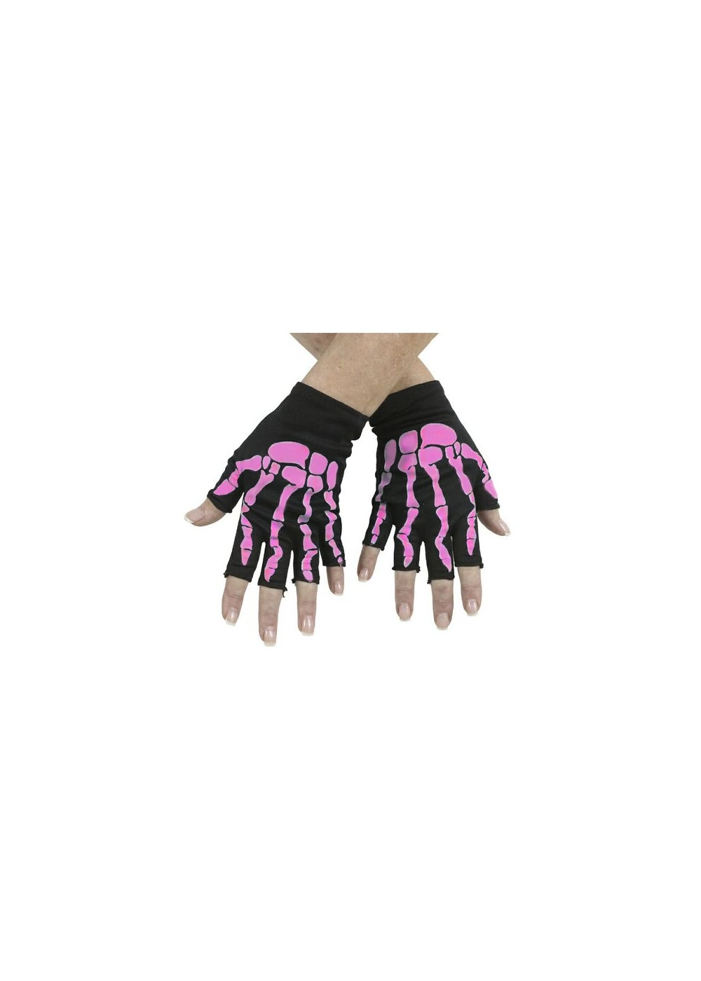 Bony Fingerless Child Gloves