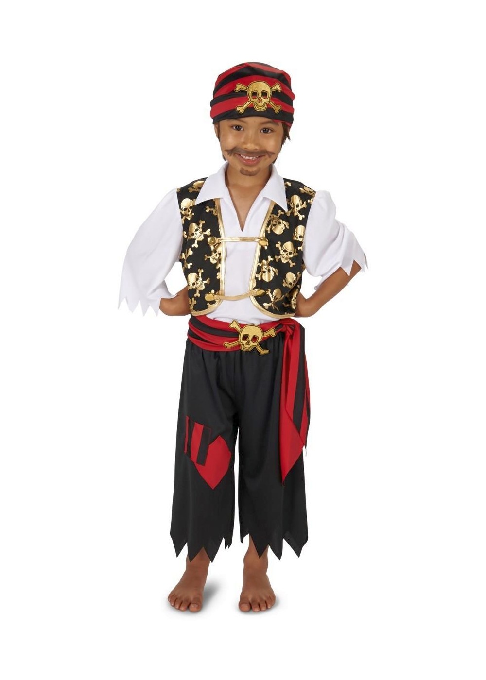 Boys Captain Of The Sea Pirate Costume
