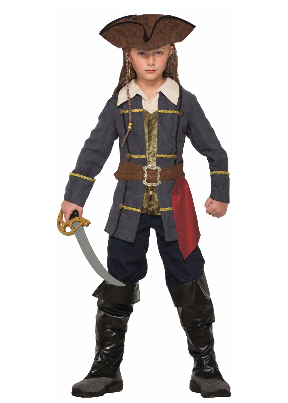 Pirate Captain Boys Costume