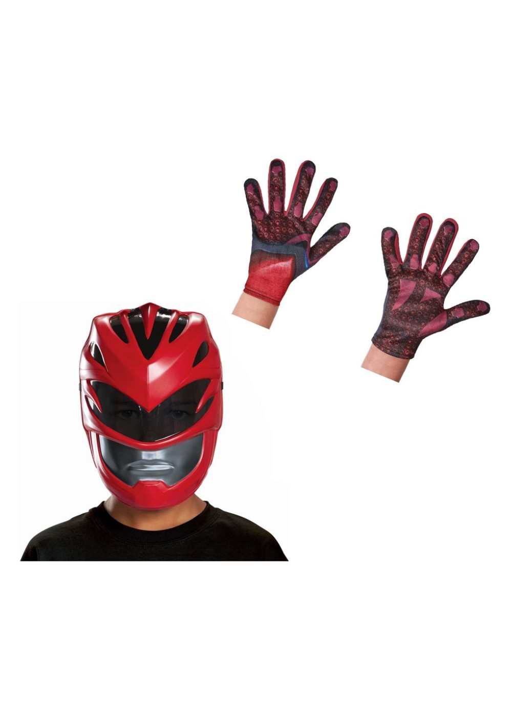 Red Power Ranger Boys Movie Costume Kit