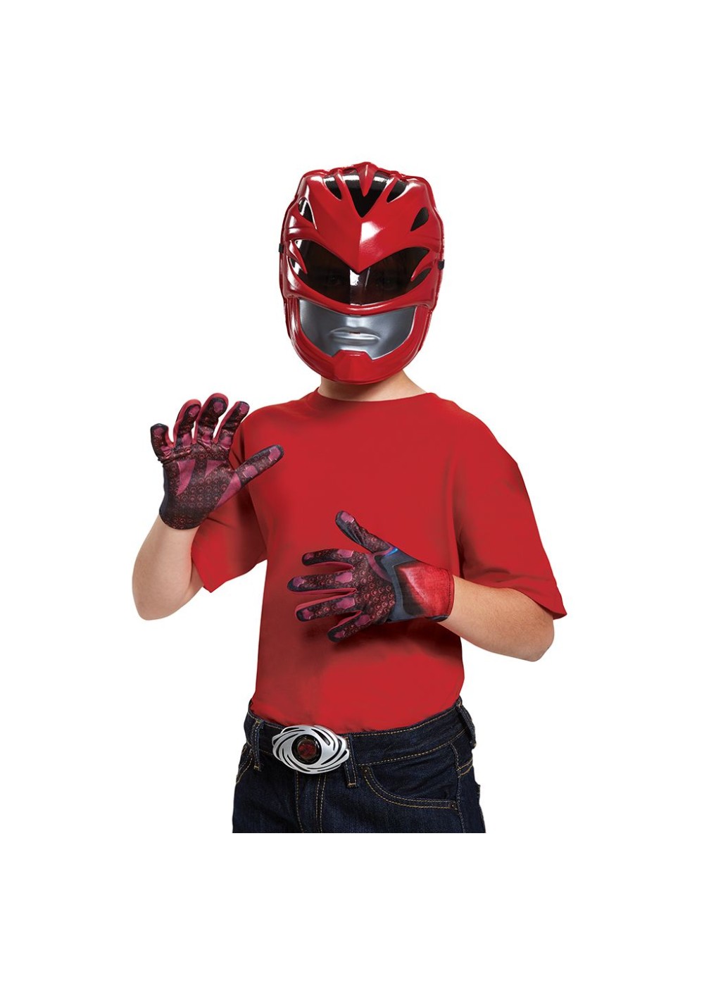 Red Ranger Movie Boys Costume Accessory Kit