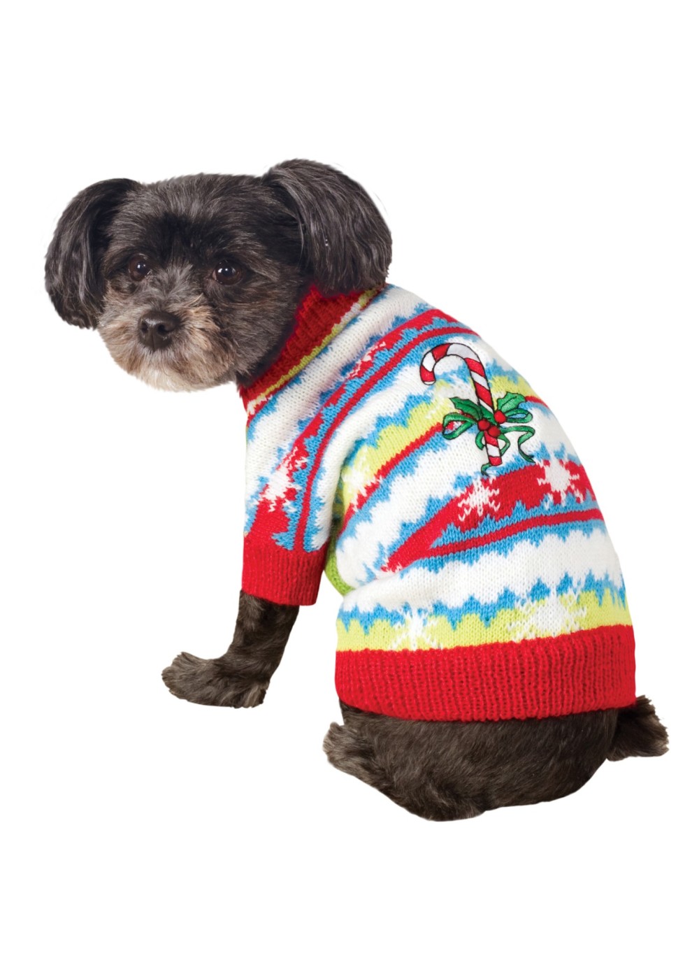 Candy Cane Sweater Pet Costume