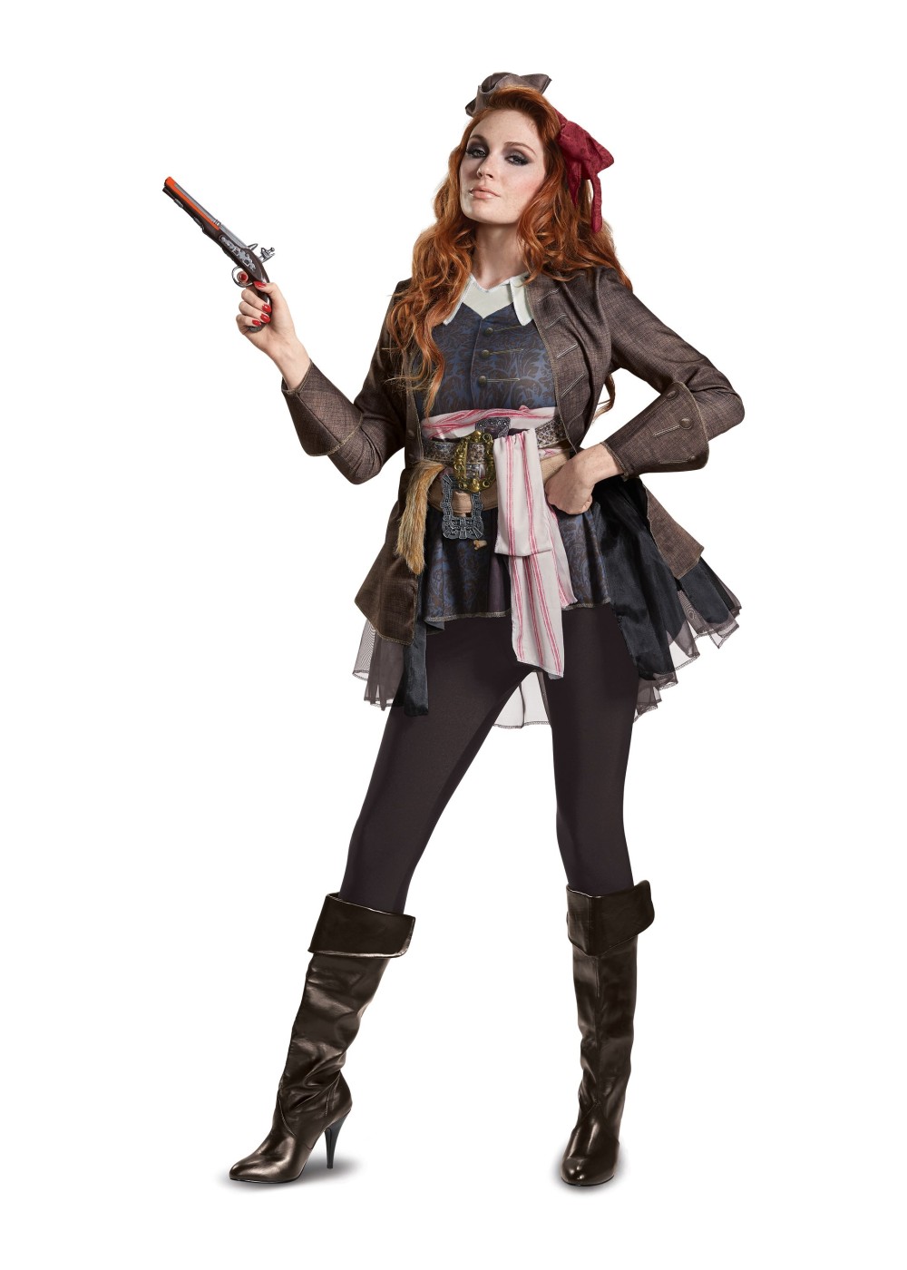 Adult Jack Sparrow Costume - Pirates Of The Caribbean Complete Cosplay Outfit For Men - Handmade Halloween