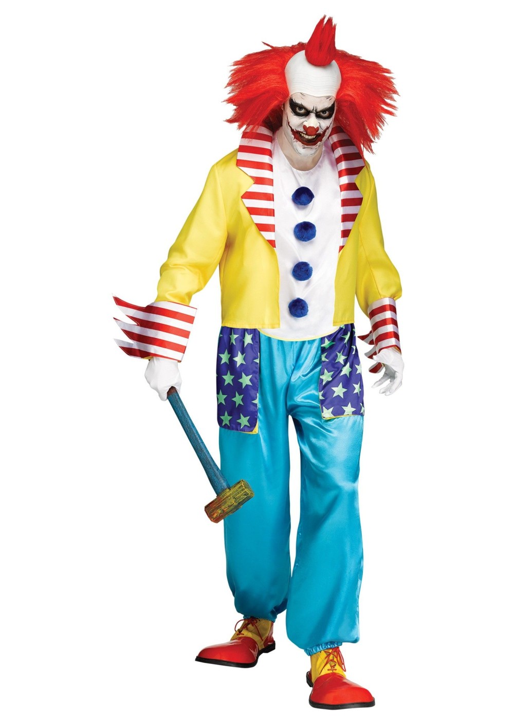 Clown Men Costume