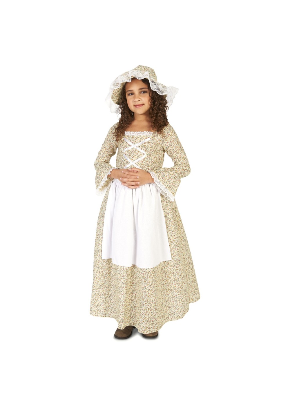 Girl's Colonial Dress Costume - Large