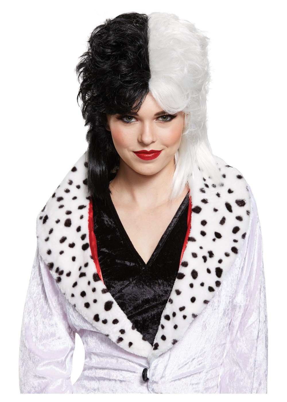 Cruella De Vil Women Costume Wig