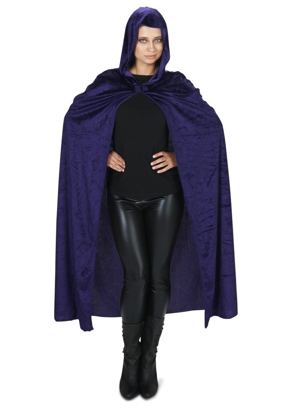 Dark Purple Womens Cape