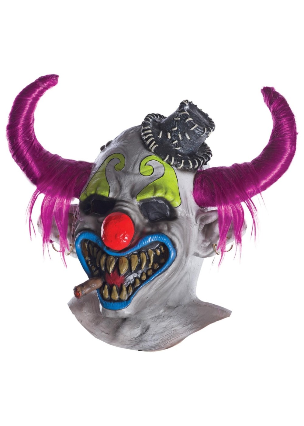 Devil Smoker Clown Mask