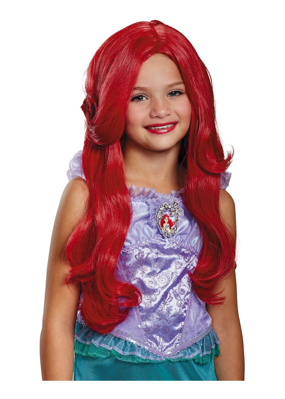 Kids Ariel Girls Costume Wig