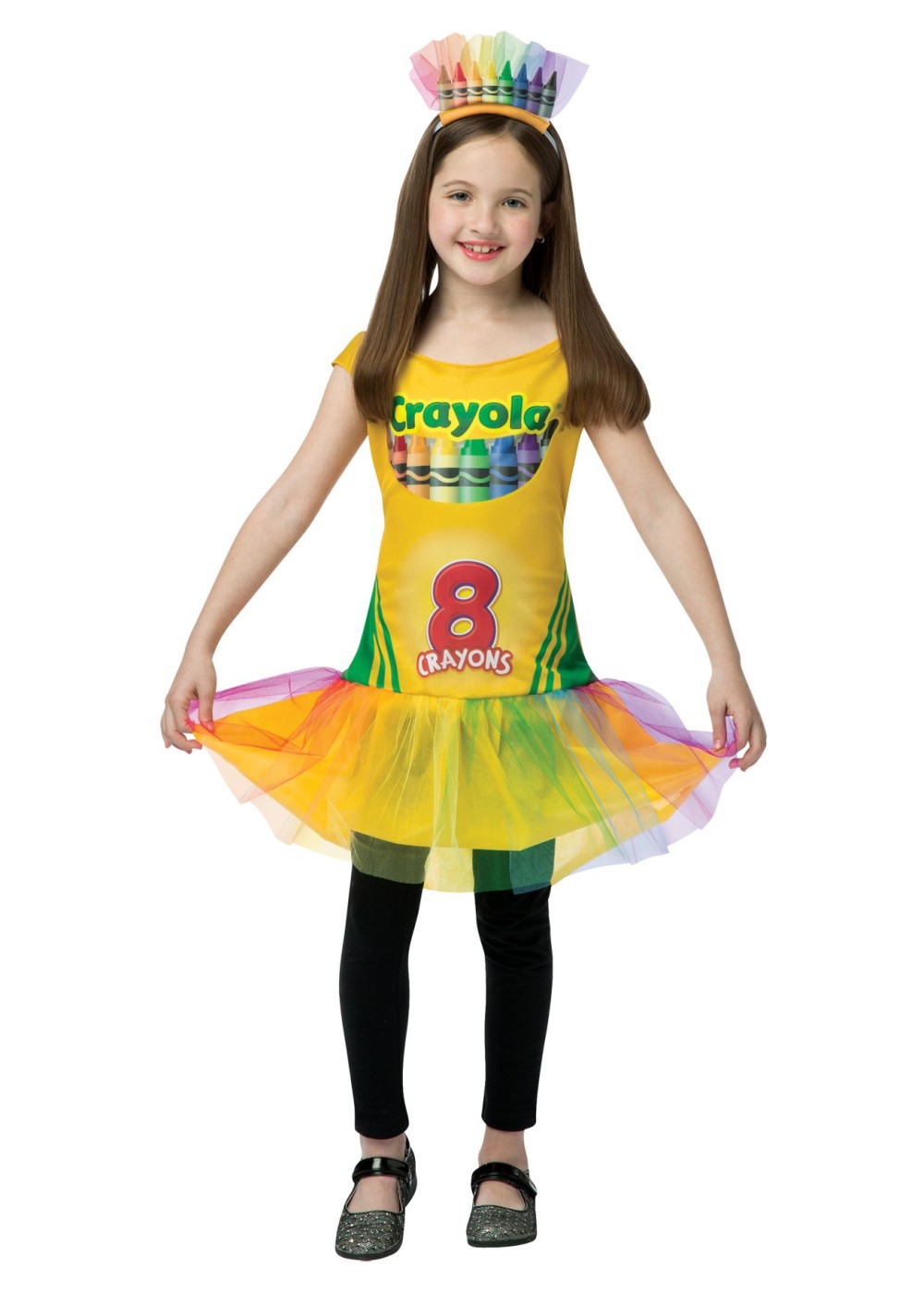 Kids Girls Crayola Box Dress