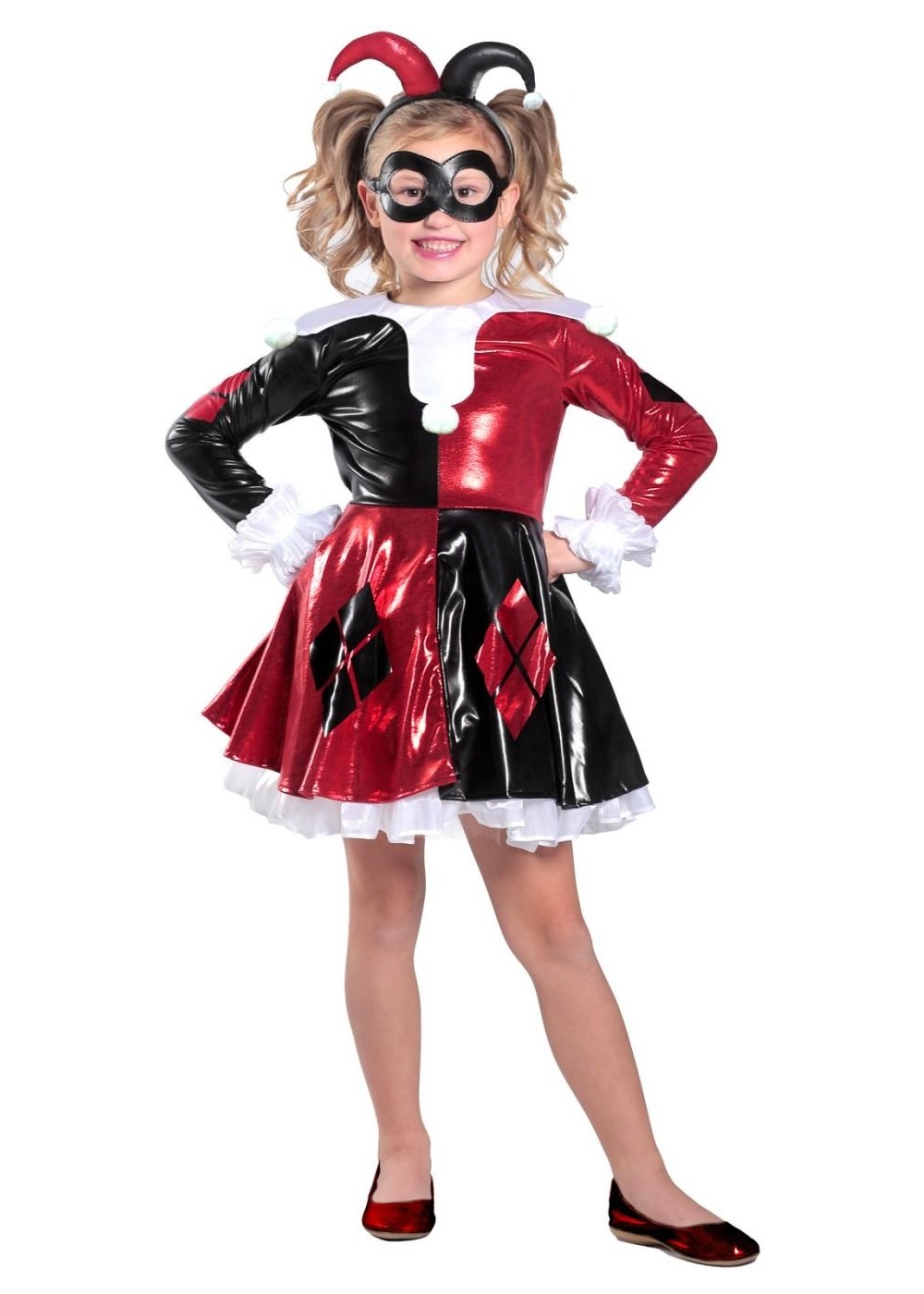 Girls Harley Quinn Costume - Superhero Costumes