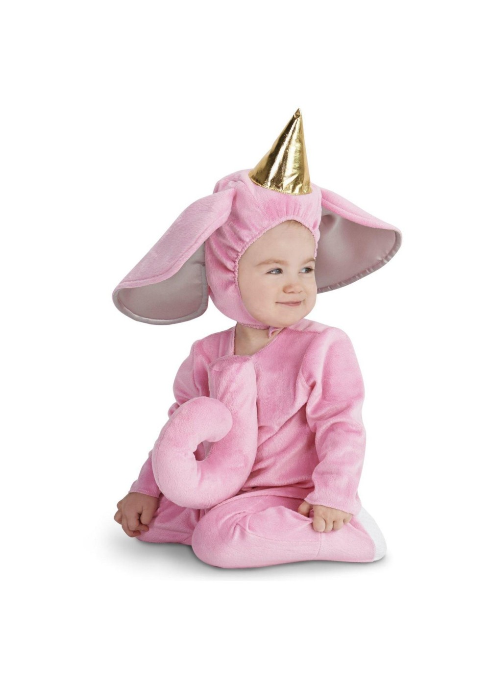 Girls Infant Pink Elephant Costume