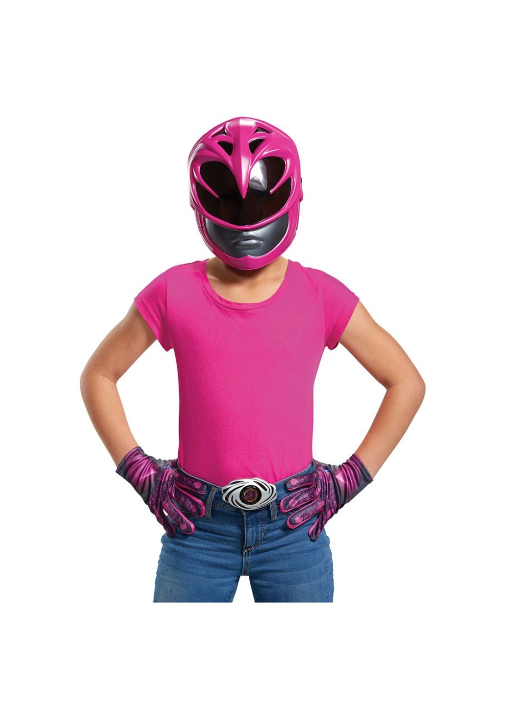 Kids Pink Ranger Movie Girls Accessory Kit