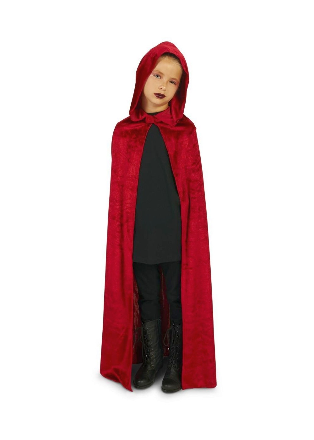 TOONRAIN Womens Little Red Velvet Riding Hood Cape