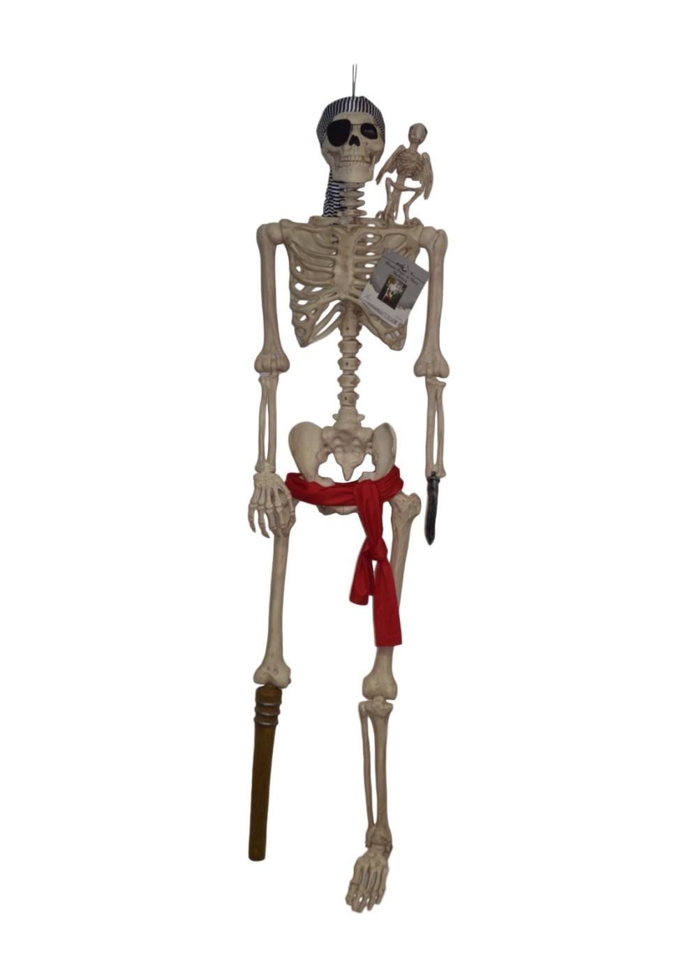 Hanging Pirate Skeleton Decor