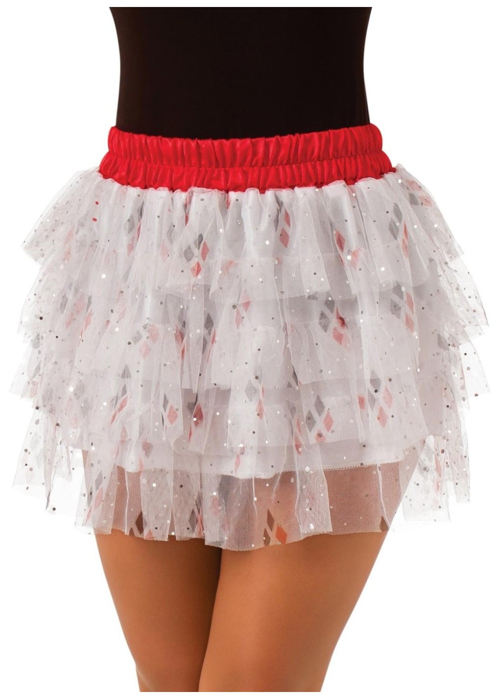 Harley Quinn Tutu Skirt Adult Womens Costume Accessory NEW Standard Size